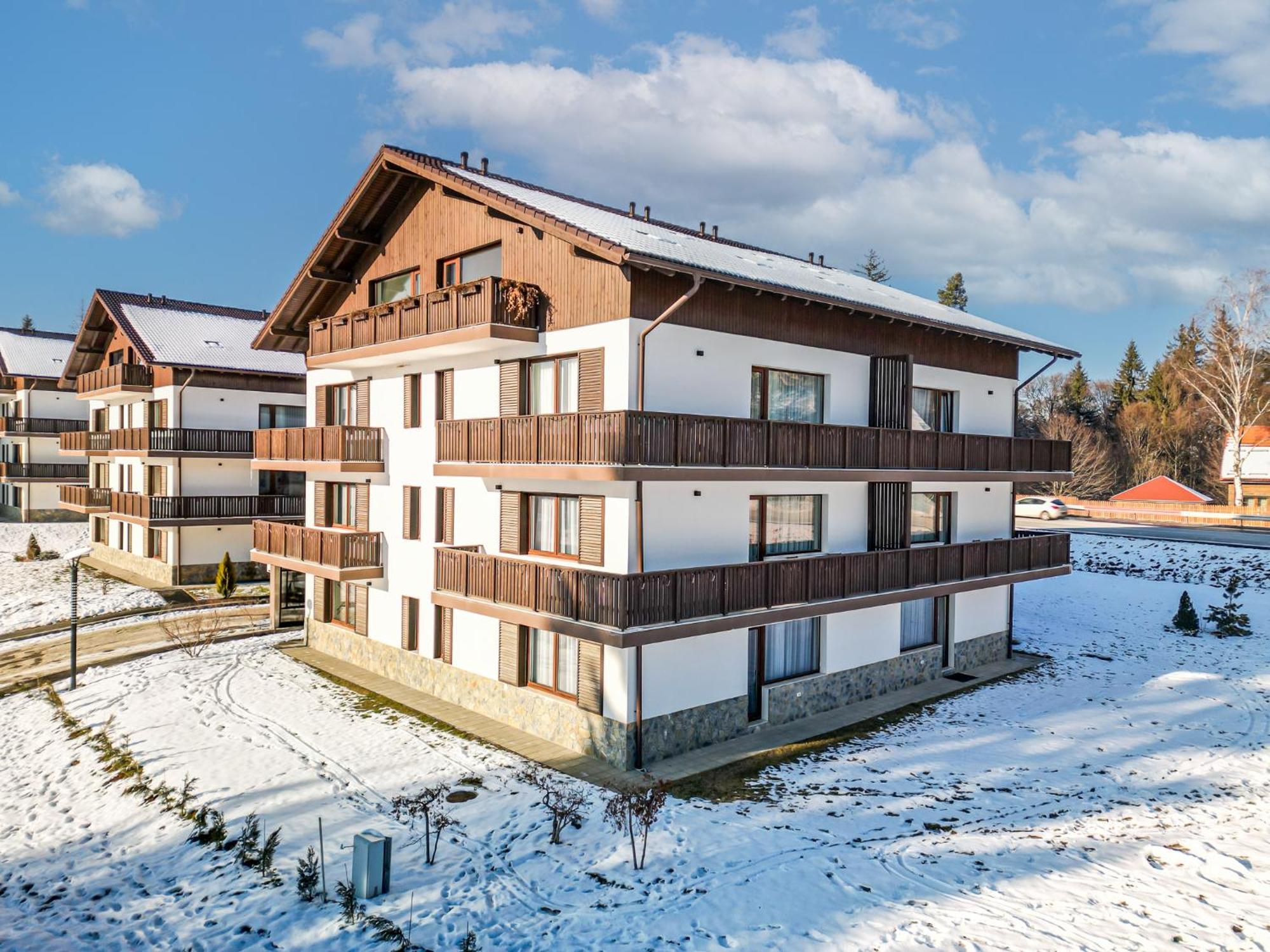 Albert Residence Aparthotel Grand Chalet With Free Spa Access To Alpin Resort Poiana Brasov Exterior foto