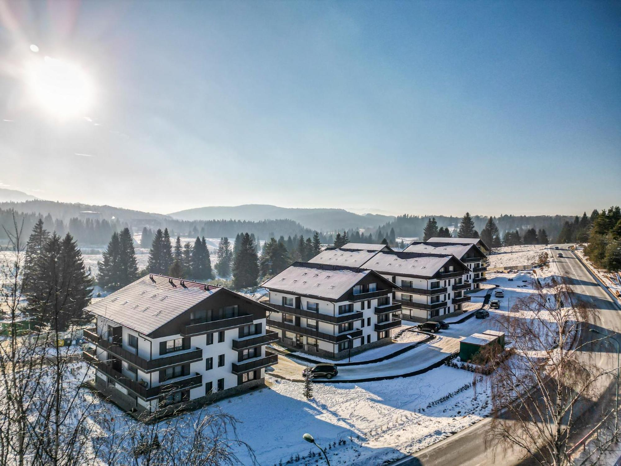 Albert Residence Aparthotel Grand Chalet With Free Spa Access To Alpin Resort Poiana Brasov Exterior foto